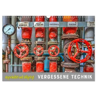Vergessene Technik - abgeschaltet und stillgelegt (Wandkalender 2026 DIN A3 quer), CALVENDO Monatskalender