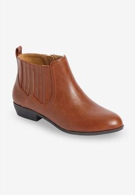 Women's The Jae Bootie by Comfortview in Brown (Size 11 M)