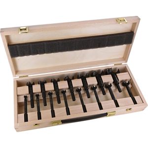 Famag Forstnerbohrer Bormax WS Set, 1622.515, Holzbohrer, 15-teilig, 10 - 50 mm Ø