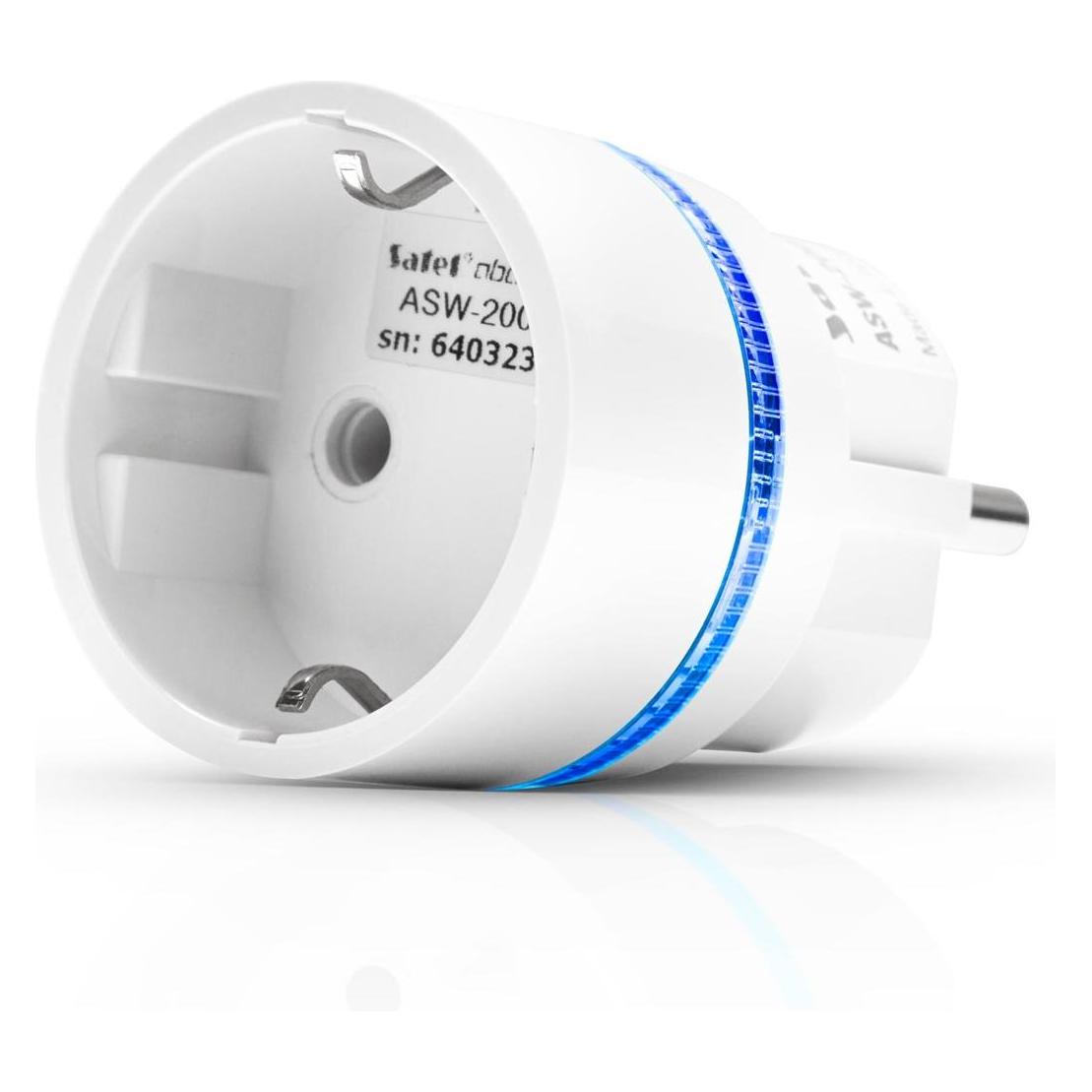 Satel BE WAVE Inteligentna wtyczka SCHUKO Smart Plug F W ASW-200 F-W ABAX2 (51362)