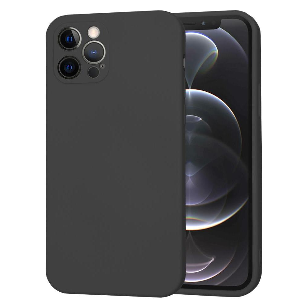 Techsuit - SoftFlex - iPhone 12 Pro - Black (Apple iPhone 12 Pro) (56353414)