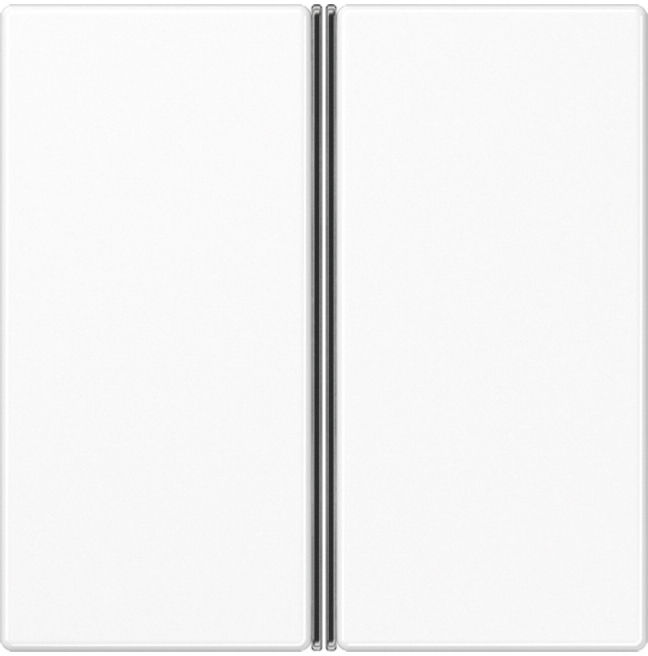 Jung Ensemble de touches 2 boutons aws complet A 402 TSA WW (A402TSAWW)