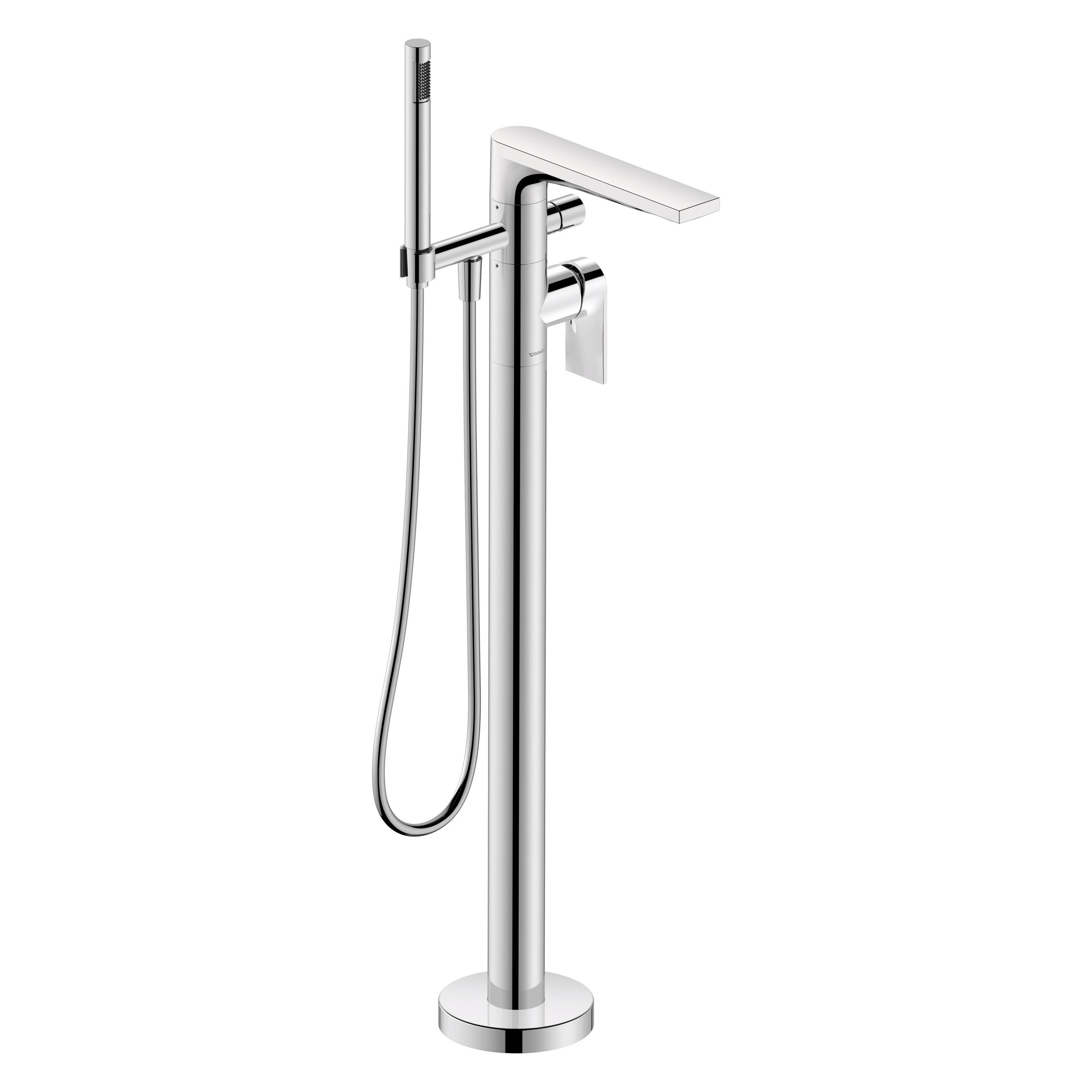 Duravit Einhebel-Wannenmischer Tulum bodenstehend chrom (TU5250000010)