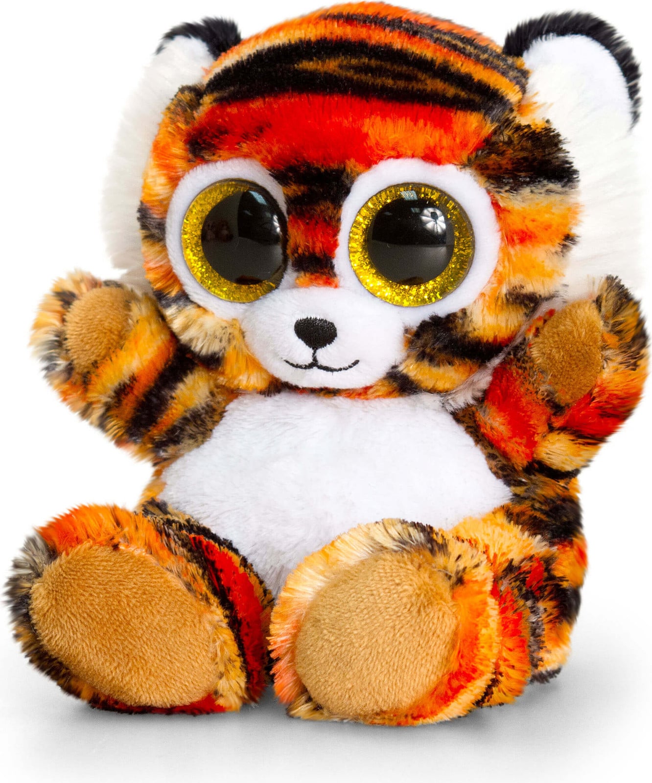 Keel Toys Mini Pluche Tijger Knuffel, 15 cm