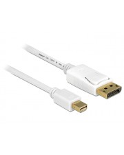Delock DisplayPort-Kabel DisplayPort M bis Mini M 1 m Schwarz (83481)