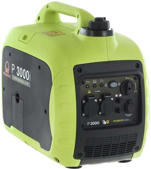 Pramac P3000I - Leiser Benzin Inverter-Stromerzeuger 2.6 kW - Dauerleistung 2.3 kW - 230V