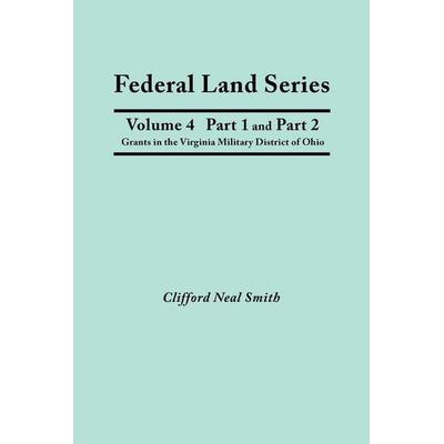 Federal Land Series. a Calendar of Archival Materials on the Land Patents Issued by the United States Government, with Subject, Tract, and Name