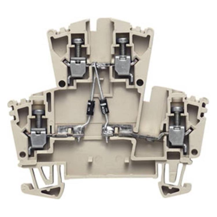 Weidmüller Bauelement-Reihenklemme 0,5-4qmm bg 1022600000 (1022600000)