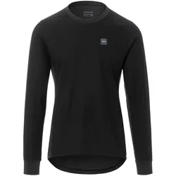 Giro, Herren, Velotrikot, M Roust LS Wind Jersey (M), Schwarz, M