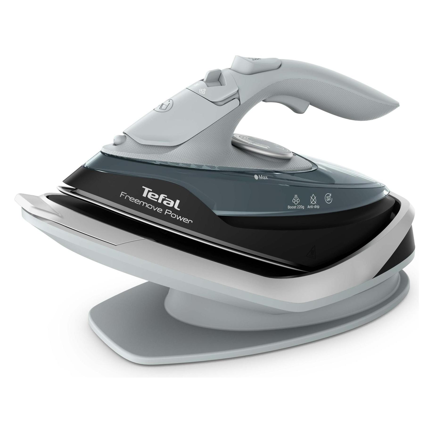 Tefal Freemove Power ledningsfrit strygejern (2600 W, 220 g/min) (FV6670E0)