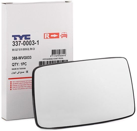 TYC 337-0003-1 Wing mirror glass