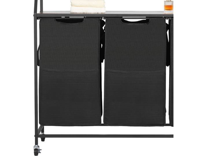 VEVOR Wasmand Wasverzamelaar Wassorteerder met 3 compartimenten / 2 niveaus