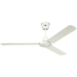 CasaFan Tristar II 120 WE Deckenventilator  (Ø) 122 cm Flügelfarbe: Weiß Gehäusefarbe (Details): Wei