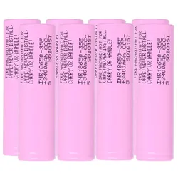 8x Samsung INR18650-35E 18650 Akku 3,6V 3500mAh Flat-Top