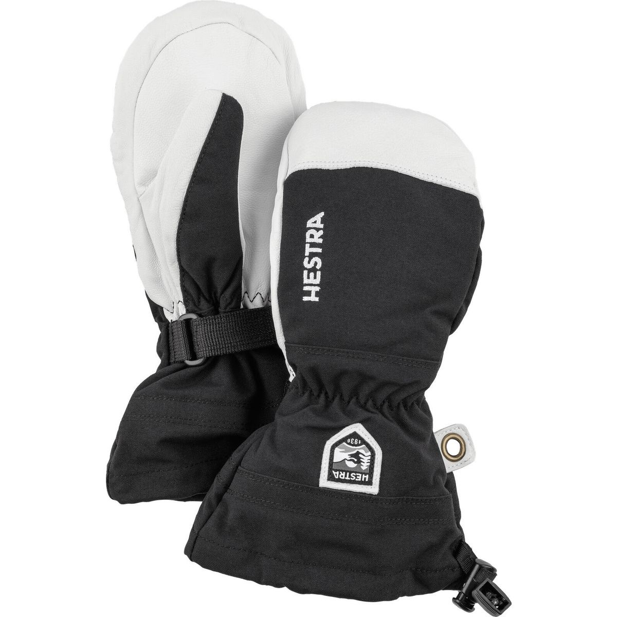 Hestra Army Leather Heli Ski Jr. - Mitt black (100) 3 30561-100-3