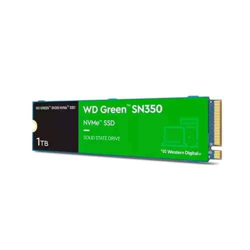 Western Digital WD Green SN350 M.2 NVMe SSD 1TB WDS100T2G0C