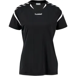 hummel, Damen, Sportshirt, Authentic Charge Ss Poly Jersey Wo (XL), Schwarz