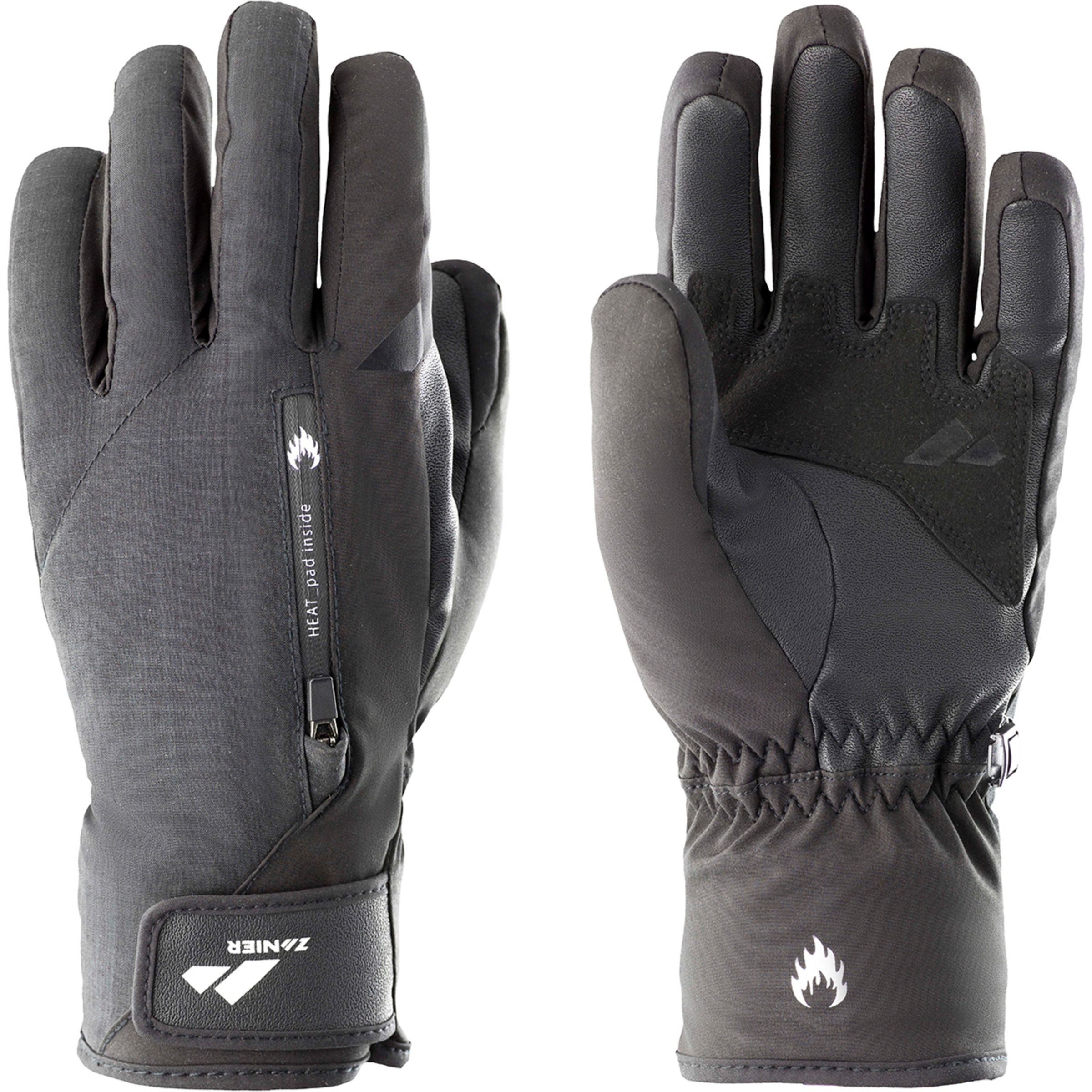 Zanier Gloves Serfaus STX Damen Skihandschuhe schwarz Größe M Freeride | Skifahren | Splitboard Widerstandsfähig Wasserabweisend