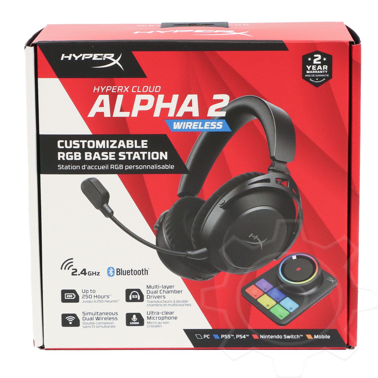 HyperX Cloud Alpha 2 Wireless Gaming-Headset