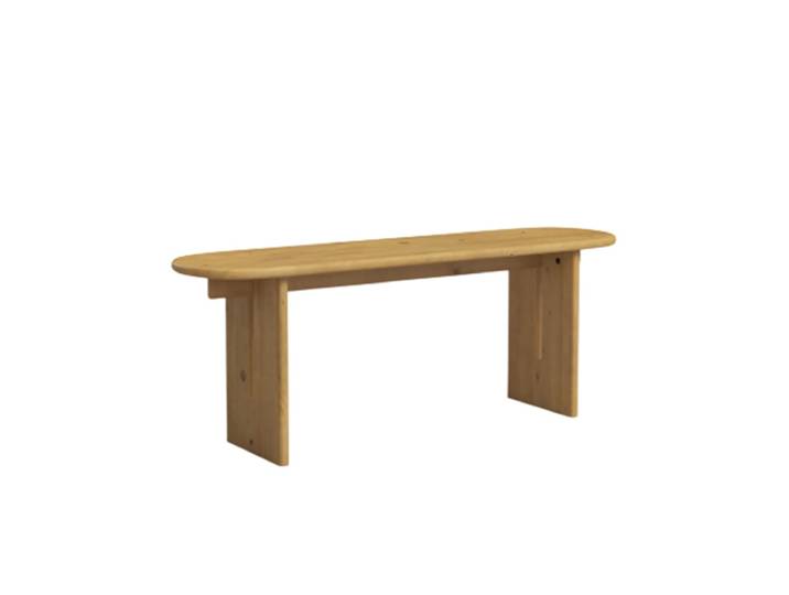 Banc en sapin marron clair 120 cm