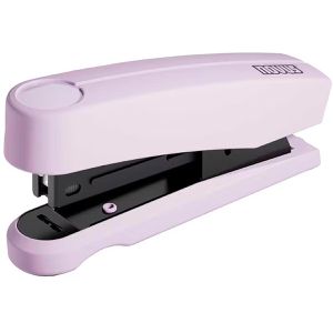 Novus Heftgerät B10 Professional ColorID 2.0, 020-1959, mit Entklammerer, pretty lilac, Heftleistung 15 Blatt