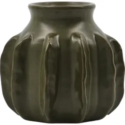 Cactus Vase 10 cm, dunkelgrün