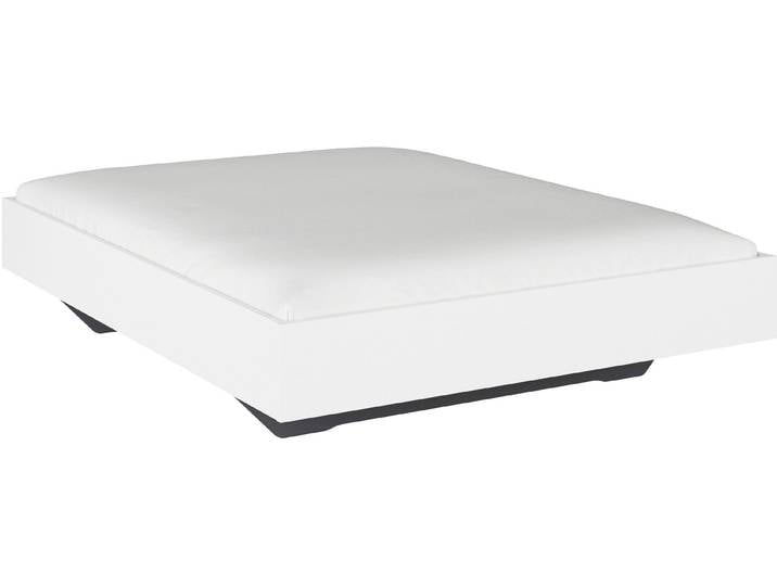 Futonbett RAUCH Phoenix , weiss (weiß), B:165cm H:41cm L:206cm, Betten, Futonbett, ohne Kopfteil