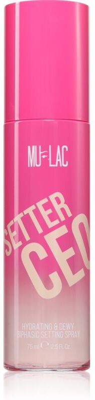 Mulac Cosmetics Setter CEO makeup setting spray 75 ml