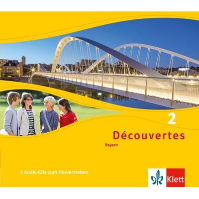 Découvertes 2. Ausgabe Bayern - , CD, 9783126223577