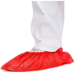 MONOUSO - Überschuhe Polypropylen PP Rot (1.000 Stück)