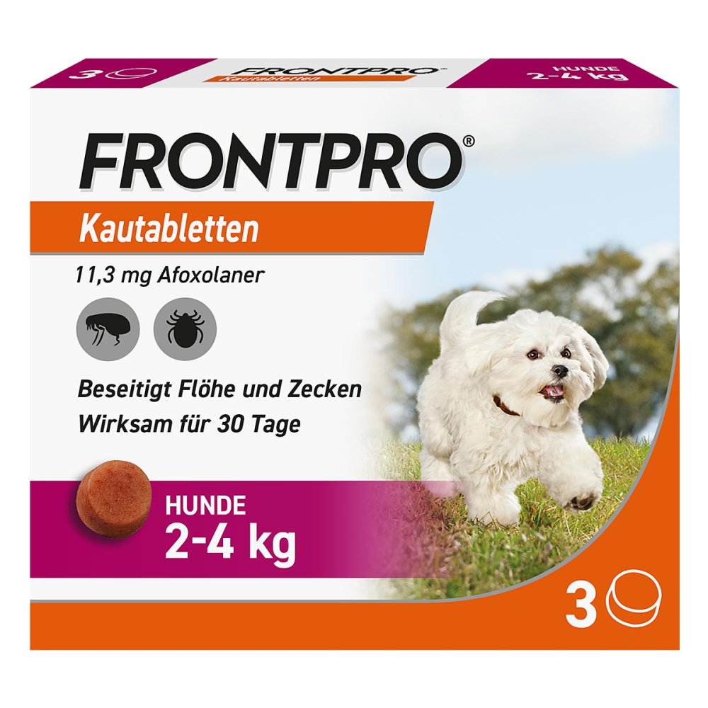 Boehringer Ingelheim VETMEDICA GmbH FRONTPRO Kautabletten Hund 2-4 kg 18654274