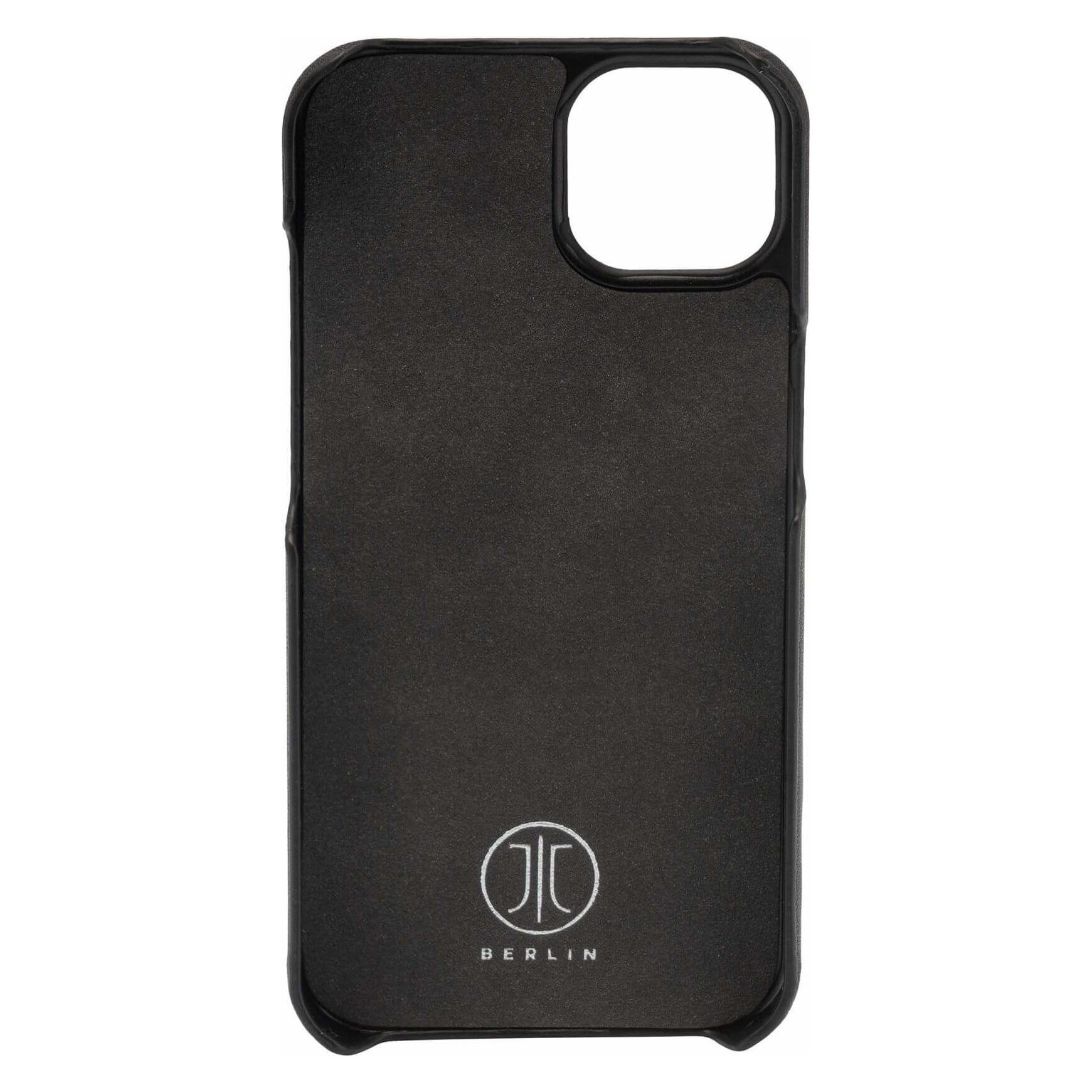 JT Berlin Kreuzberg Back Backcover Apple iPhone 13 Schwarz (Apple iPhone 13) (10763)