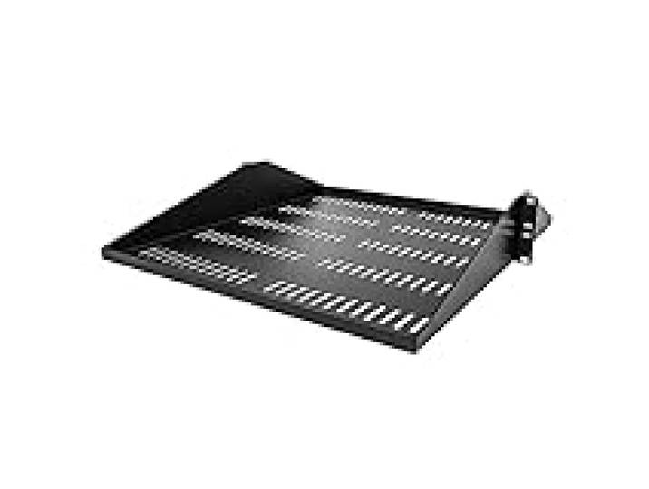 StarTech Étagère Ventilée 2U 19 , 50cm, 91kg, Noir (SHELF-2U-20-CENTER-V)