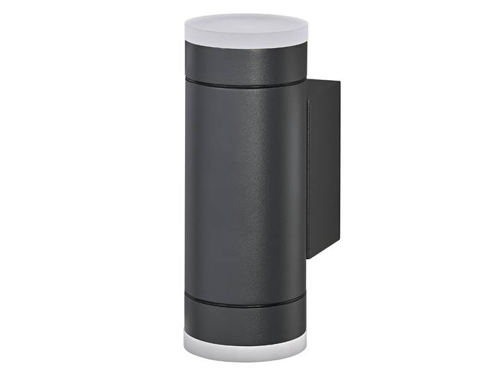LEDVANCE ENDURA CLASSIC IVE W Außenleuchte, Wandleuchte, GU10, dunkelgrau, Aluminium, einfache Installation, Diffusor aus Glas oder PMMA, IP65 Schutzklasse, indirekte Beleuchtung