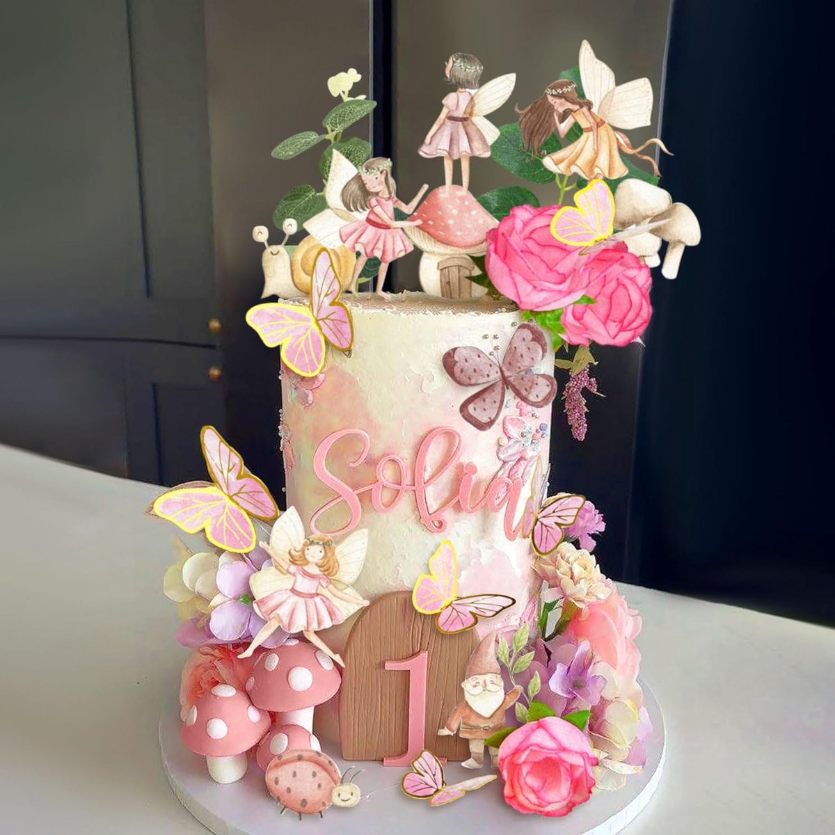 SnelShoppen Fairy Tale Decoratie Set - 10 stuks paddenstoel decoratie voor tuin, feest en fairy garden