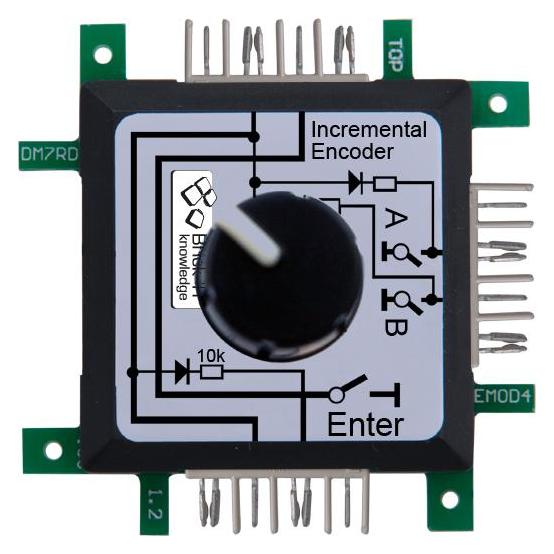 Allnet Brick'R'Knowledge Inkremental-Drehgeber (Elektronikkit) (ALL-BRICK-0405)