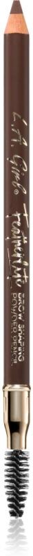 L.A. Girl Cosmetics Featherlite long-lasting eyebrow pencil with brush shade Medium Brown 1.1 g