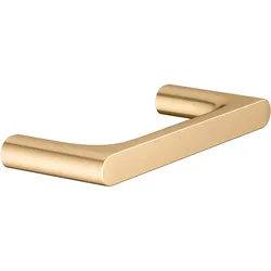 KEUCO EDITION 400 Handtuchring, starr, verdeckte Befestigung, 11521250000, Farbe: Messing gebürstet