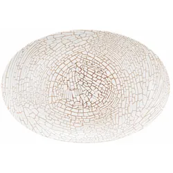 Seltmann Weiden Liberty Krakelee Servierplatte 31,5 x 21 cm
