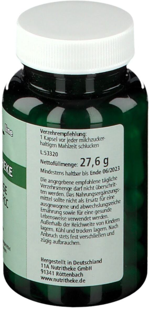 Nutritheke Laktase 12.000 FCC Kapseln 60 St