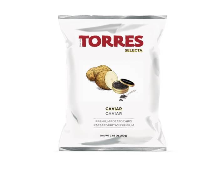TORRES Selecta Chips au caviar - 110 g