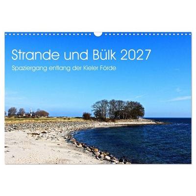 Strande und Bülk 2027 (Wandkalender 2027 DIN A3 quer), CALVENDO Monatskalender