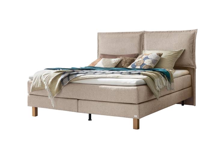 Hasena Pronto Bonita Boxspringbett Eiche bright