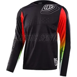 Troy Lee Designs, Herren, Velotrikot, Sprint (M), Schwarz, M