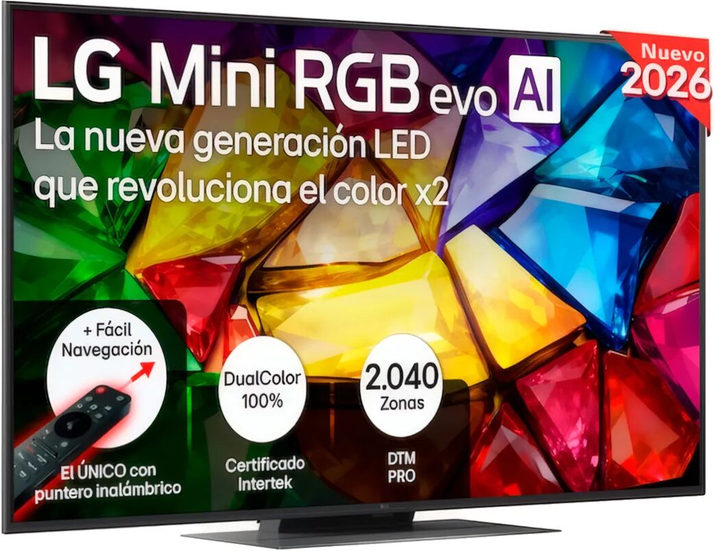 Lg Mini Rgb Ai Mrgb87 / Televisor Smart Tv 55" Mini Rgb 4K Uhd