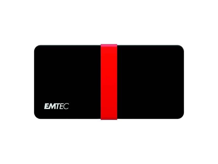 EMTEC X200 Power Plus - Disque SSD portable - 1 To - USB-C 3.1 Gen 1 - Noir