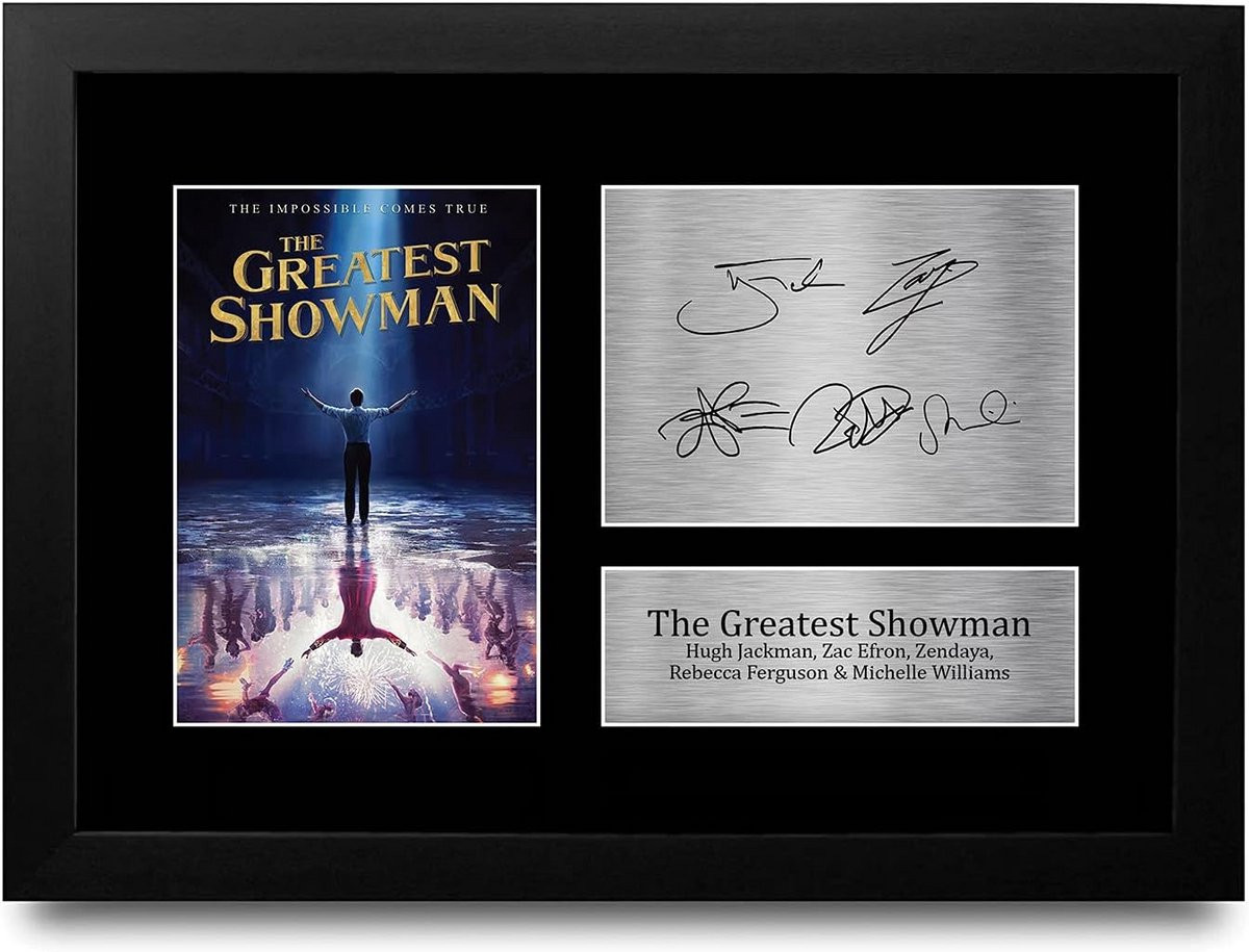 Gedrukte filmfoto's en wanddecoratie van The Greatest Showman Cast