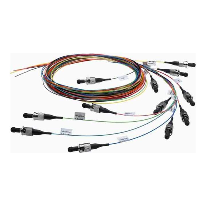 Telegärtner LWL Pigtail-Set 12xLC türkis G50 OM3 TN-PS-12LC-50-OM3 (100011727)