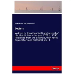 Letters, Belletristik von Jonathan Swift, John Hawkesworth