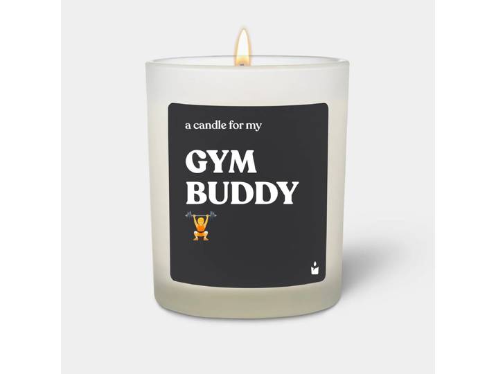 Duftkerze Woody a candle for my gym buddy